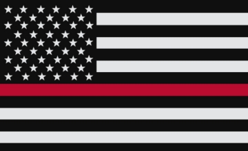 Picture of Thin Red Line Flag