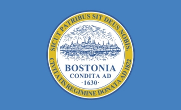 Picture of Boston, MA Flag