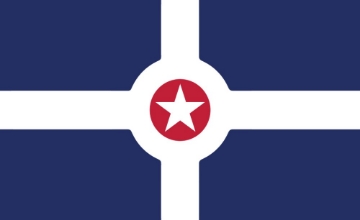 Picture of Indianapolis, IN Flag