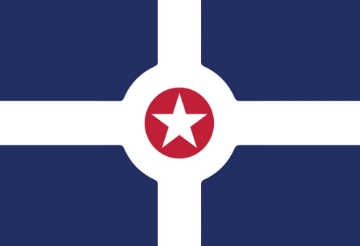 Picture of Indianapolis, IN Flag- 2x3
