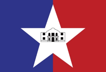 Picture of San Antonio, TX Flag- 2x3