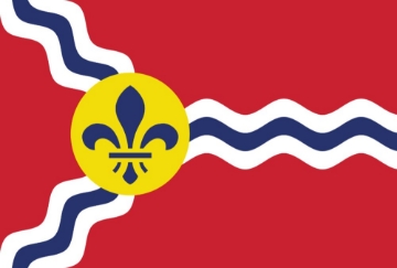 Picture of St. Louis, MO Flag- 4x6