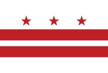 Picture of Washington, DC Flag- 4x6