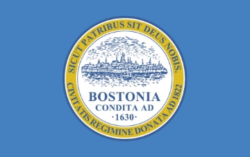 Picture of Boston, MA Flag- 5x8