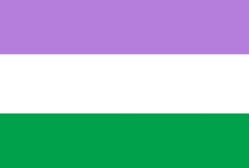 Picture of Genderqueer Pride Flag- 4x6