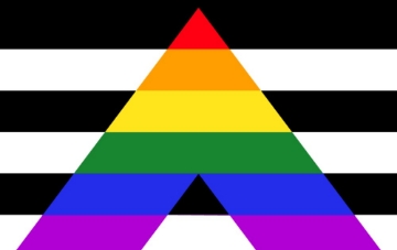 Picture of Straight Ally Pride Flag- 5x8