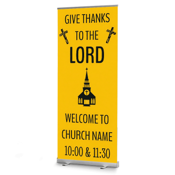 Picture of Church Retractable Banners