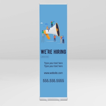 Show details for Now Hiring 11 - 78" x 23" Picture of Now Hiring 11 - 78" x 23"