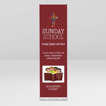 Show details for Sunday School 9 - 78" x 23" Picture of Sunday School 9 - 78" x 23"