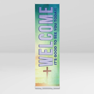 Show details for Welcome 3 - 78" x 23" Picture of Welcome 3 - 78" x 23"